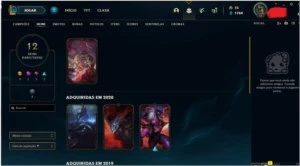 CONTA GOLD 4, LEVEL 53 UPADA À MÃO - League of Legends LOL