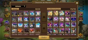 CONTA TOP COM VARIOS MOBS META - Summoners War