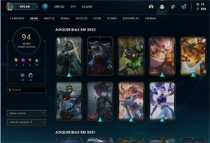Conta Lol 94 Skins - League of Legends
