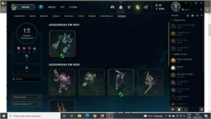 Conta LOL quase todos os campeões - League of Legends