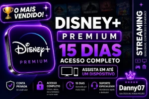 Disney Premium | Tela Privada Exclusiva - 15 Dias - Assinaturas e Premium