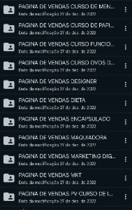 ✔️ Páginas de Vendas Editáveis + Lojas - Outros