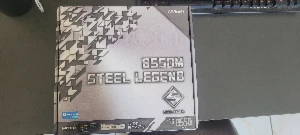 Placa Mãe ASRock B550M Steel Legend, AMD AM4, NOVO NA CX - Produtos Físicos