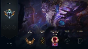 Conta Com Ryze Triunfante, Elise Vitoriosa E Itens Raros