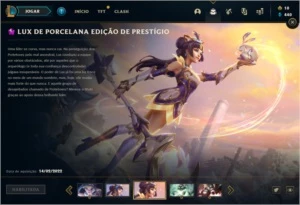 ZED E LUX PRESTIGIO - League of Legends LOL