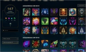CONTA LOL - TDS CHAMPS - 127 SKINS - League of Legends
