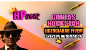 Contas Rockstar Licenciada Para Fivem!+Garantia!
