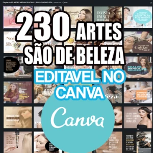 Templates Canva de  Salão De Beleza Editavel - Others
