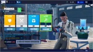 Conta Fortnite S8-S12 COMPLETA COM STW + 2,500 V-BUCKS