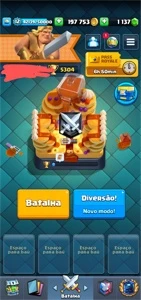 5 anos de conta, cartas bem upadas, troca de Nick - Clash Royale
