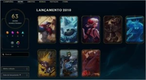 Conta League of Legends - 121 Campeões - Ouro 4 LOL