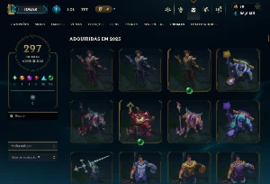 Conta LOL Ouro 2 - League of Legends