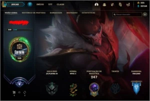 Conta de LOL vinculada com VALORANT - League of Legends