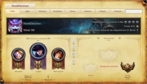 CONTA UNRANKED 83 CHAMPS B2 NA FLEX. - League of Legends LOL