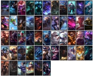 Conta Unranked com 105 Champs e 105 Skins - League of Legends LOL