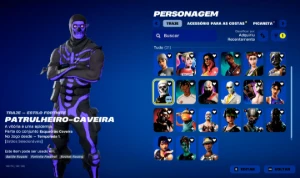 Conta Og Super Rara De Fortnite, Caveirão Roxo E Entre Outro