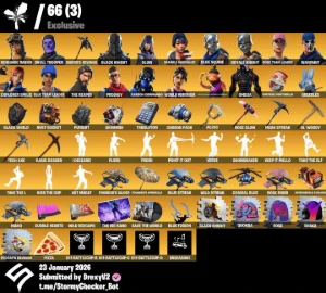 Conta Og Super Rara De Fortnite, Caveirão Roxo E Entre Outro