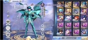Saint Seiya + de 1.000 mil gemas +7k  de vigor - Saint Seiya Awakening SSA