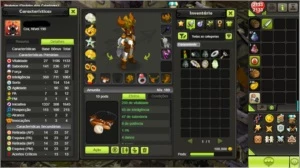 CONTA DOFUS TOUCH CRA LV 190 FULL INT (COM ITEM)