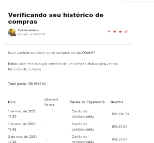 Ct Valorant Com Cards Do Beta/Com Mais De 1800 Reais Gastos