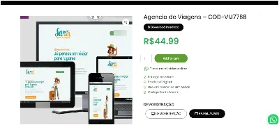 Loja Para Venda de Produtos Digitais Para Site -Wordpress - Sites, Lojas e Sistemas Prontos Sites e Scripts