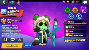 Conta de brawl stars rara ( negativada)