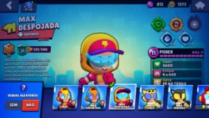 Conta de brawl stars rara ( negativada)