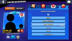 Conta de brawl stars rara ( negativada)