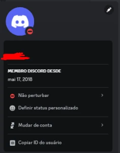 COnta discord 2018 com nick de 4 digitos