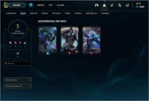 Conta smurf com e-mail verificado (faço a troca do e-mail) - League of Legends LOL