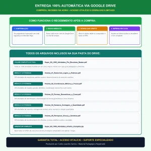 Kit 1000 atividades pré-escolares - eBooks