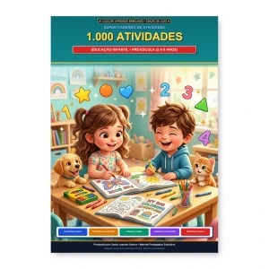 Kit 1000 atividades pré-escolares - eBooks