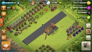 CLASH OF CLANS - CV 10