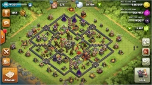CLASH OF CLANS - CV 10