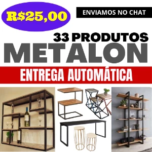 33 Móveis Metalon: Modelos e Medidas Para Design E Produção - Outros