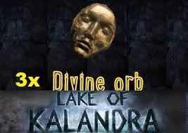 3x Divine orbs - Lake of Kalandra - Outros