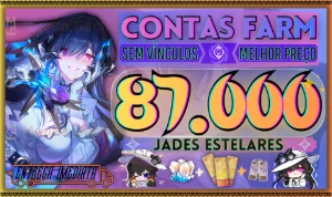 🟢HONKAI STAR RAIL Reroll com Jade Estelar ✨