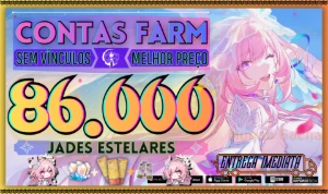 🟢HONKAI STAR RAIL Reroll com Jade Estelar ✨