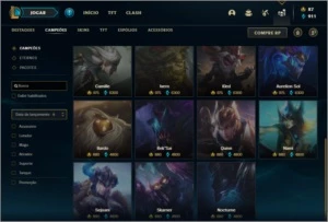 Conta ouro 2 com 134 champs e 94 skins ( MAIN ADC ) - League of Legends LOL