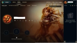 CONTAS LEAGUE OF LEGENDS UNRANKEDS LOL