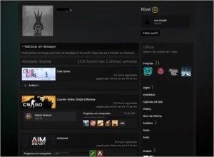 Conta Steam Level 32