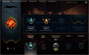 Vendo smurf platina 4 ganhando 22 pdl perdendo 9 - League of Legends LOL