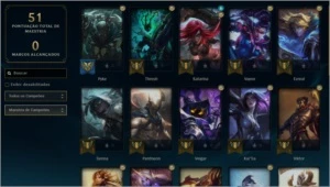 Vendo smurf platina 4 ganhando 22 pdl perdendo 9 - League of Legends LOL