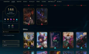 Conta de riot/LOL lvl 767 skin ultimate, mono yasuo, D4 3x - League of Legends