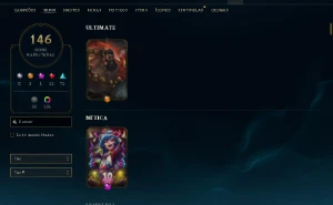 Conta de riot/LOL lvl 767 skin ultimate, mono yasuo, D4 3x - League of Legends