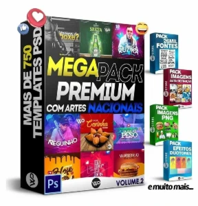 Pack Design, Flyers, IG, Social Med., +de 1 MILHÃO!(+Brinde)