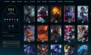 PROMOÇÃO CONTA LOL | 283 SKINS | SEASON 2011 | 100% SEGURA - League of Legends