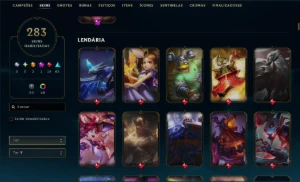 PROMOÇÃO CONTA LOL | 283 SKINS | SEASON 2011 | 100% SEGURA - League of Legends