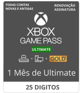 Game Pass Ultimate - Conta Só Sua +Xcloud + Ea Play 1 Mês - Outros