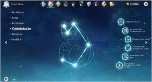 Conta genshin Ganyu, Xiao, Ayaka, Venti, e + - Genshin Impact